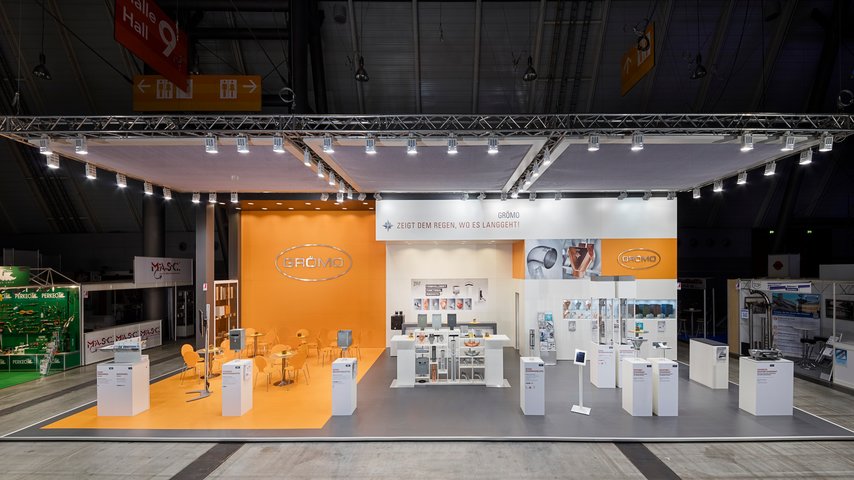 Grömo Messestand Dach + Holz 2017 | © GRÖMO