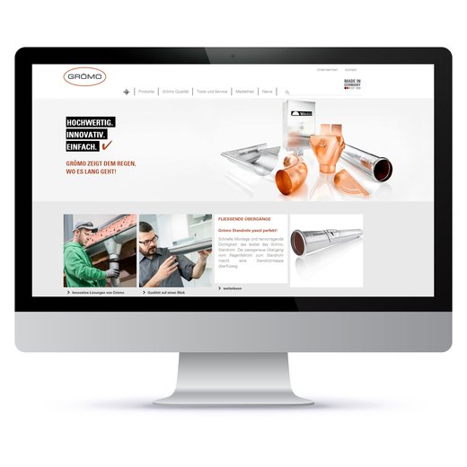 Grömo Website-Relaunch | © GRÖMO Grömo Website-Relaunch | © GRÖMO