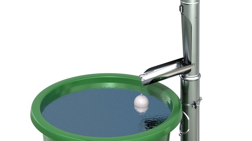 Regenwasserklappe Kugel | © GRÖMO