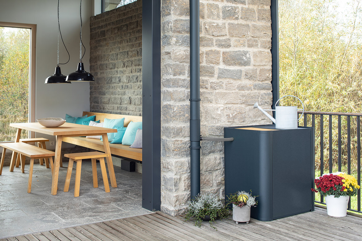 DUSVALLY Regenkette Becken Gold - 27,4cm Wasserspielbecken Für Garten