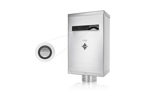 Flat roof hopper Flat roof hopper