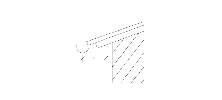 Technical drawing adjustable outlet length