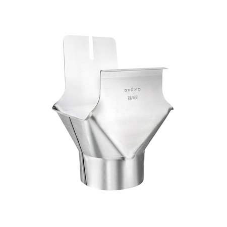 Stutzen
Standard
Zink, Quartz-Zink vorbewittert, Stahl verzinkt, Uginox Patina K41, Aluminium blank
Nenngrößen in mm: 200/60, 250/76, 250/80, 280/80, 280/87, 333/100, 400/120, 500/150 - Zink