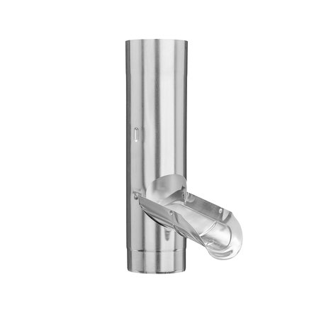 Rohrzubehör 
Standard 
Zink, Aluminium blank
Größen 80, 87, 100 mm - Zink