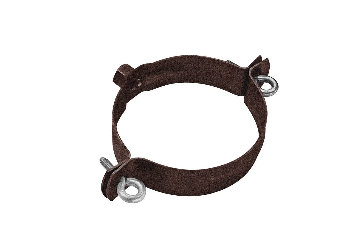 GRÖMO ALUSTAR Regenstandrohrschelle mit Gewindemutter M10