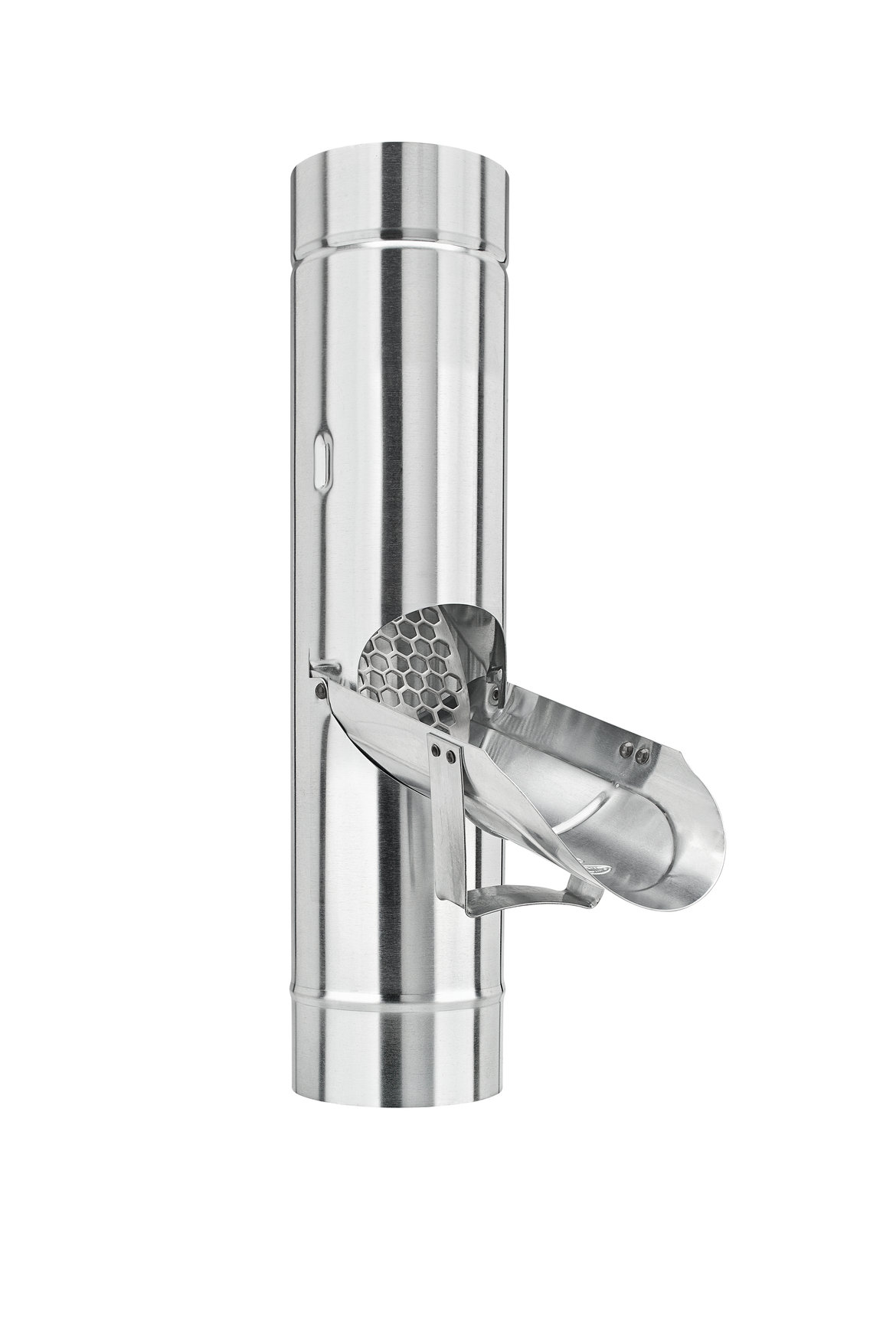 Regenwasserklappe mit Griff und Sieb