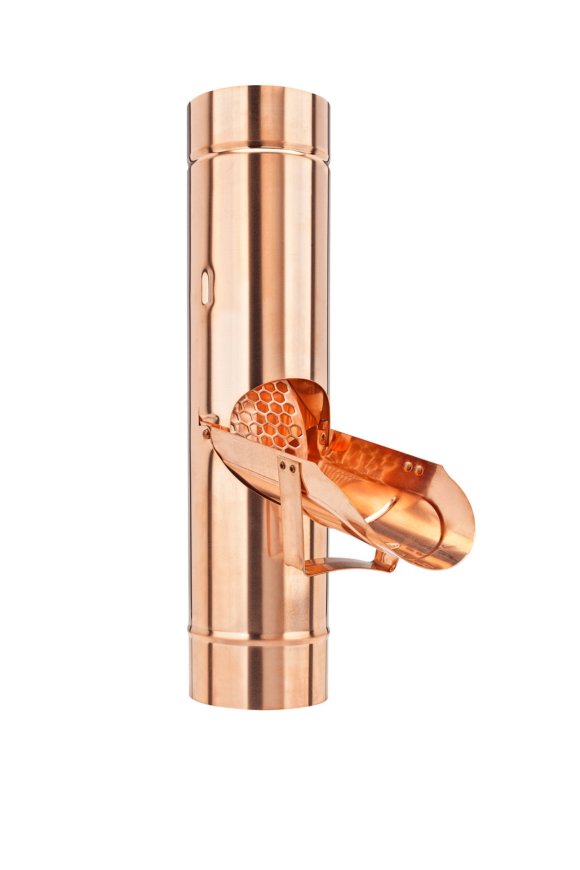 Regenwasserklappe mit Griff und Sieb