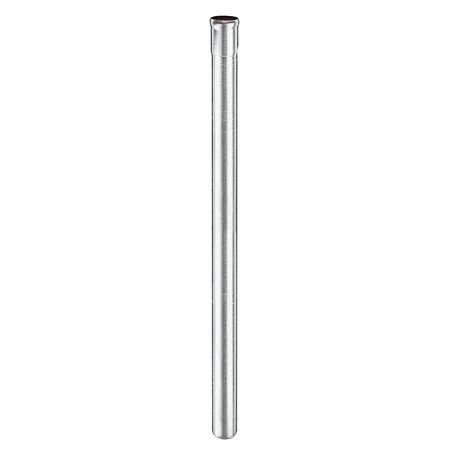 Standrohre  Standard  Stahl verzinkt  1,5m, 2,0m - Zink