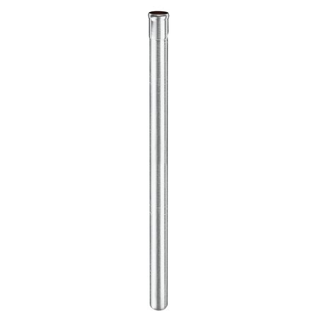 Standrohre Standard Stahl verzinkt 1,5m, 2,0m - Zink